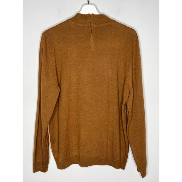 Alfred Dunner VTG Argyle Chain Link Equestrian Sweater Brown Women's Size Large - Picture 8 of 10